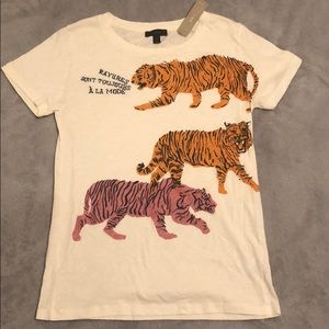 J Crew Tigers T-shirt